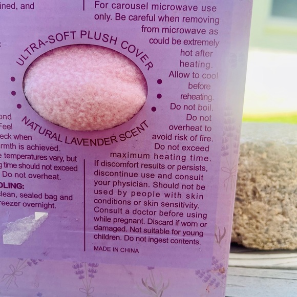 Aromatherapy Face Mask Towel Heat or Cool NWT - Picture 10 of 10